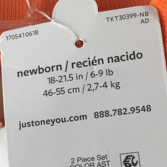 Carter's Infant Halloween Zip Sleeper & Hat Set NB - Picture 6 of 6